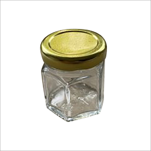 Hexagonal Glass Jars